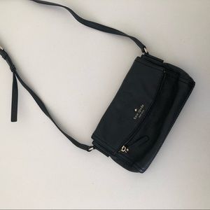Kate Spade Black Leather Crossbody Bag